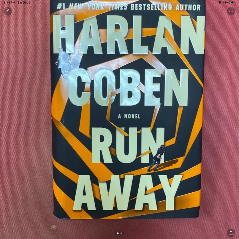 "Run Away" by Harlan Coben in Hardcover